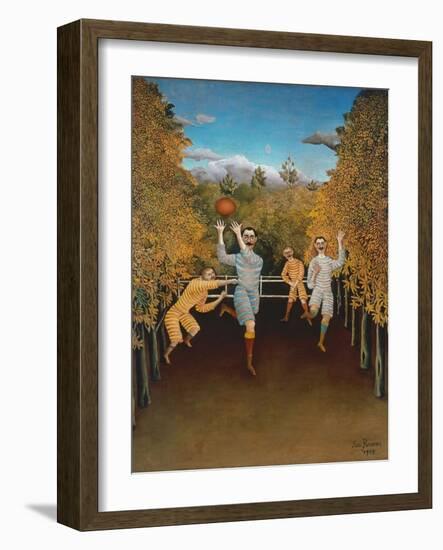 The Football Players, 1908-Henri Rousseau-Framed Giclee Print