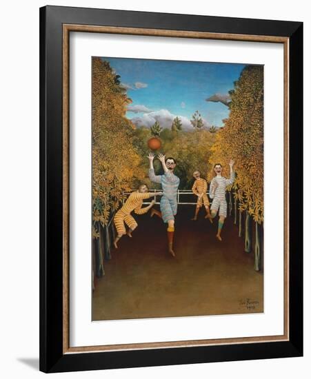 The Football Players, 1908-Henri Rousseau-Framed Giclee Print