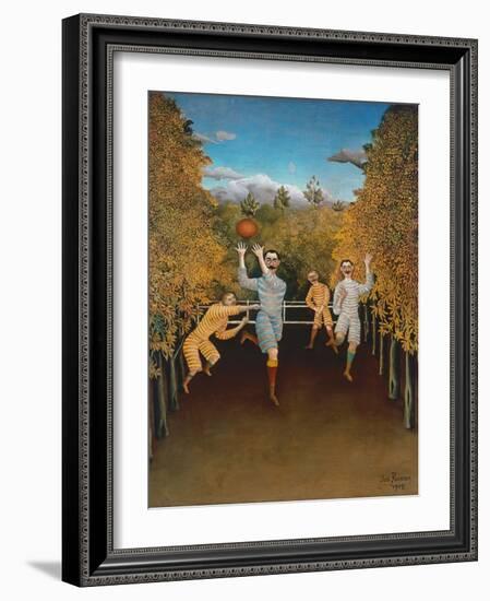 The Football Players, 1908-Henri Rousseau-Framed Giclee Print