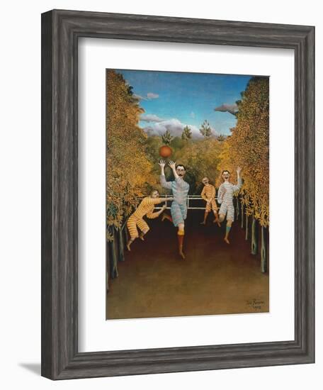 The Football Players, 1908-Henri Rousseau-Framed Giclee Print