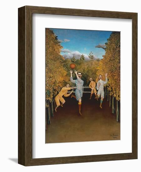 The Football Players, 1908-Henri Rousseau-Framed Giclee Print