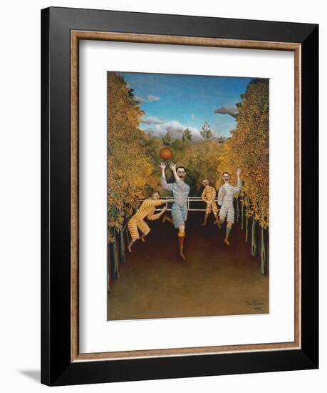 The Football Players, 1908-Henri Rousseau-Framed Giclee Print