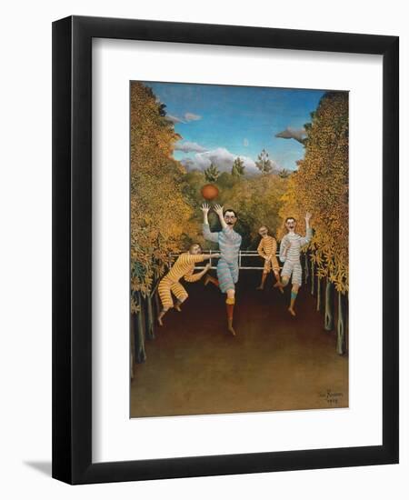 The Football Players, 1908-Henri Rousseau-Framed Giclee Print