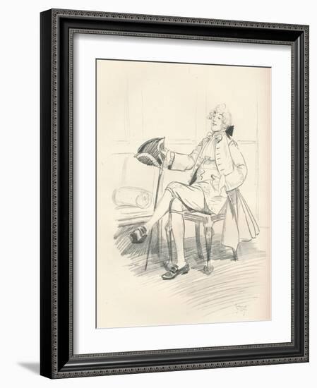 The Fop, C1917-Hugh Thomson-Framed Giclee Print