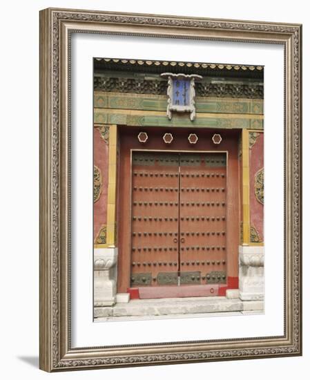 The Forbidden City, Beijing, China-Angelo Cavalli-Framed Photographic Print