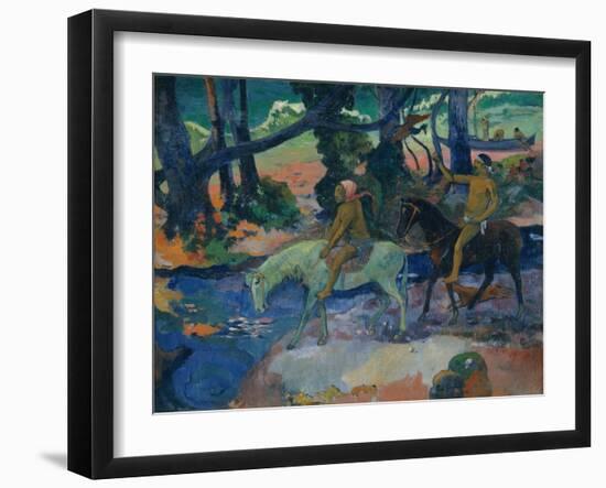 The Ford (or: The Escape). 1901-Paul Gauguin-Framed Giclee Print