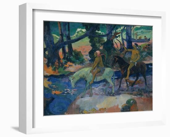 The Ford (or: The Escape). 1901-Paul Gauguin-Framed Giclee Print