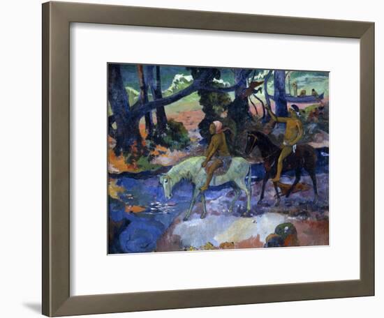 The Ford (The Fligh), 1901-Paul Gauguin-Framed Giclee Print