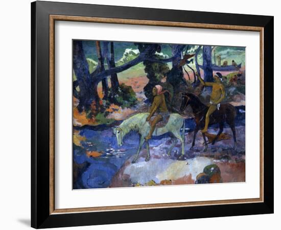 The Ford (The Fligh), 1901-Paul Gauguin-Framed Giclee Print