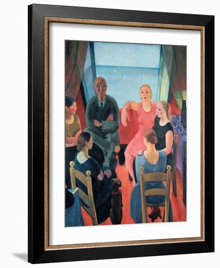 The Foreigner-Casorati Felice-Framed Giclee Print