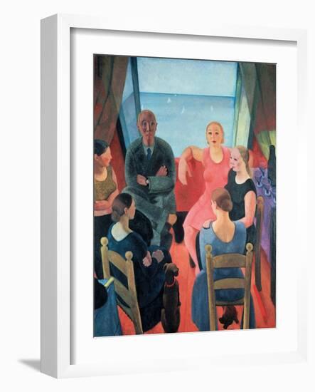 The Foreigner-Casorati Felice-Framed Giclee Print