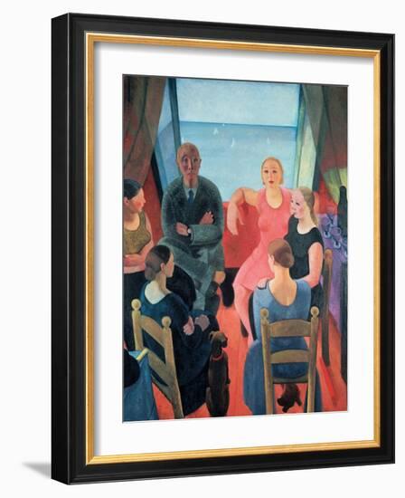 The Foreigner-Casorati Felice-Framed Giclee Print