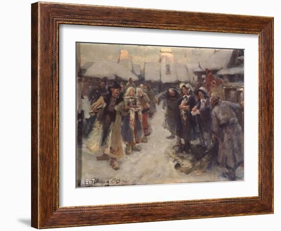 The Foreigners in Muscovy, 1903-Konstantin Alexandrovich Veshchilov-Framed Giclee Print