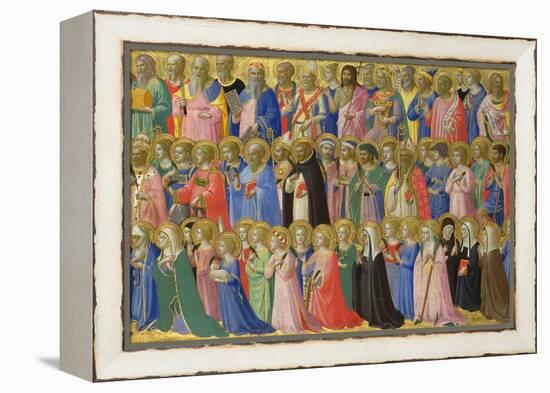 The Forerunners of Christ with Saints and Martyrs, C. 1423-1424-Fra Angelico-Framed Premier Image Canvas