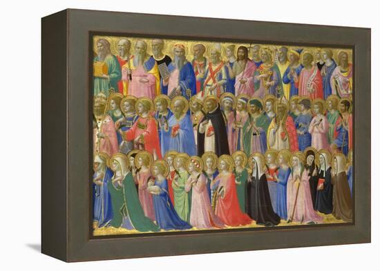 The Forerunners of Christ with Saints and Martyrs, C. 1423-1424-Fra Angelico-Framed Premier Image Canvas