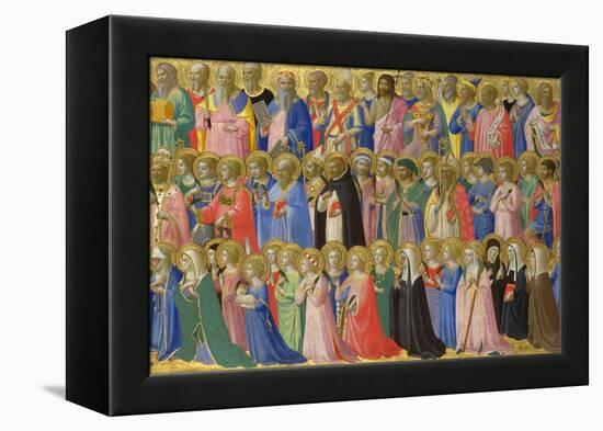 The Forerunners of Christ with Saints and Martyrs, C. 1423-1424-Fra Angelico-Framed Premier Image Canvas