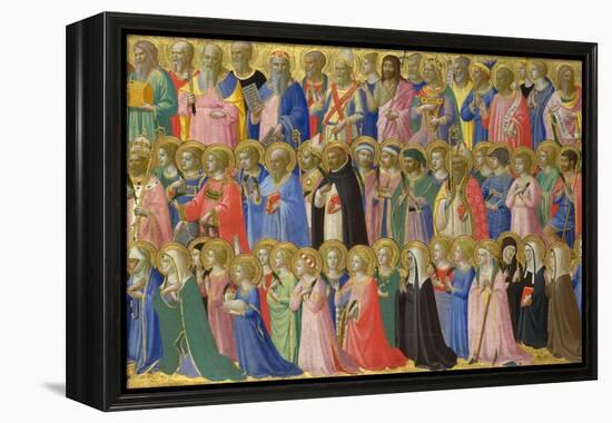 The Forerunners of Christ with Saints and Martyrs, C. 1423-1424-Fra Angelico-Framed Premier Image Canvas