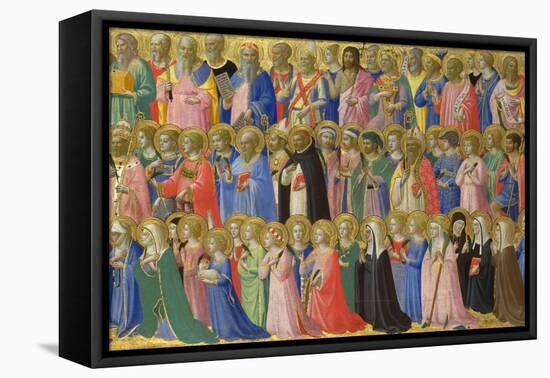 The Forerunners of Christ with Saints and Martyrs, C. 1423-1424-Fra Angelico-Framed Premier Image Canvas