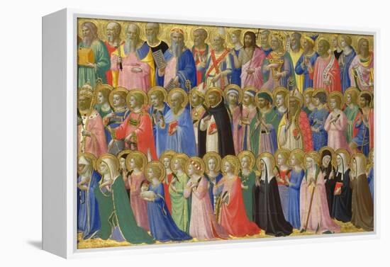 The Forerunners of Christ with Saints and Martyrs, C. 1423-1424-Fra Angelico-Framed Premier Image Canvas