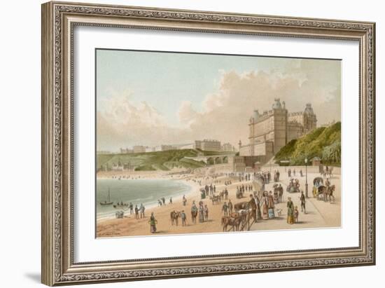 The Foreshore Road - Scarborough-English School-Framed Giclee Print