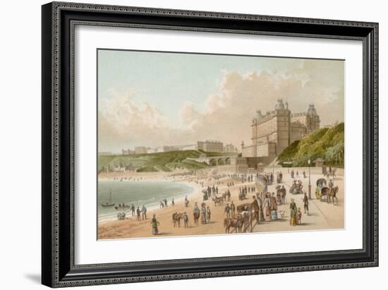 The Foreshore Road - Scarborough-English School-Framed Giclee Print