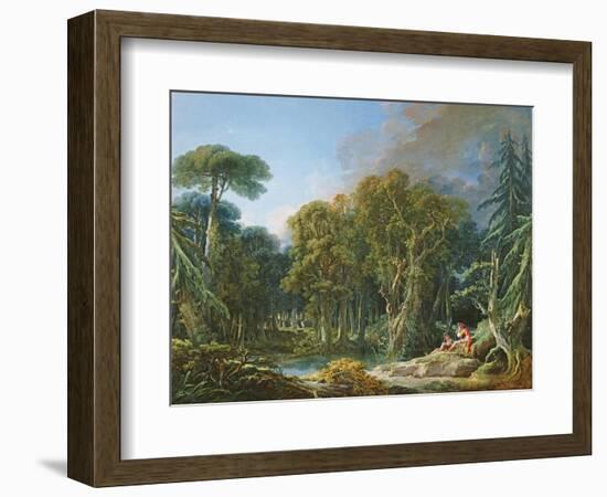 The Forest, 1740-Francois Boucher-Framed Giclee Print