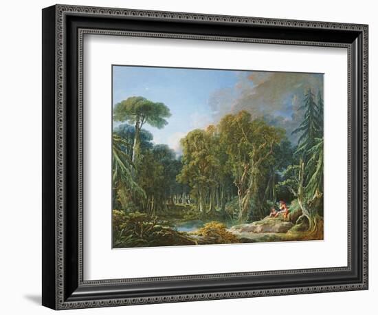 The Forest, 1740-Francois Boucher-Framed Giclee Print