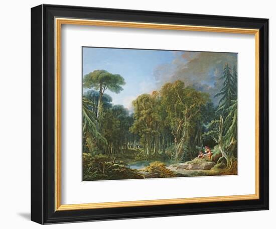 The Forest, 1740-Francois Boucher-Framed Giclee Print