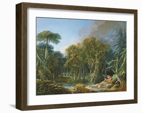 The Forest, 1740-Francois Boucher-Framed Giclee Print