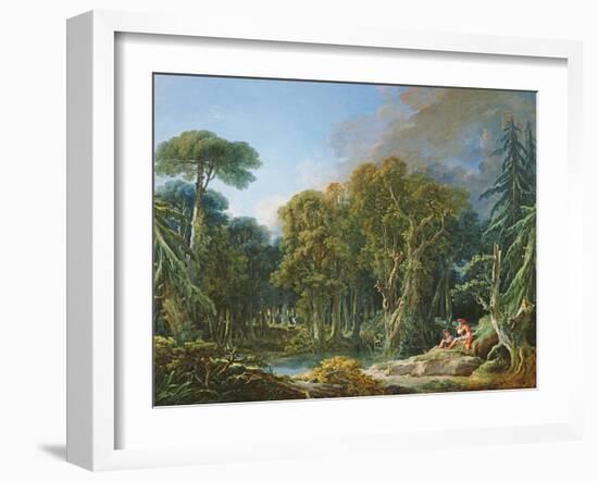 The Forest, 1740-Francois Boucher-Framed Giclee Print