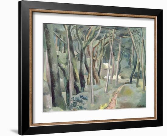 The Forest, 1930 (Oil on Canvas)-Paul Nash-Framed Giclee Print