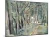 The Forest, 1930 (Oil on Canvas)-Paul Nash-Mounted Giclee Print