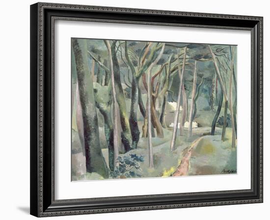 The Forest, 1930 (Oil on Canvas)-Paul Nash-Framed Giclee Print