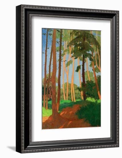 The Forest Clearing-Félix Vallotton-Framed Giclee Print