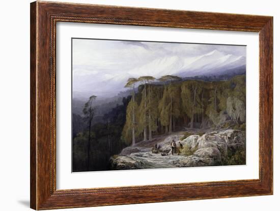 The Forest of Valdoniello, Corsica, 1869-Edward Lear-Framed Giclee Print