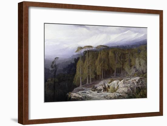 The Forest of Valdoniello, Corsica, 1869-Edward Lear-Framed Giclee Print