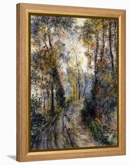 The Forest Path, 1871-Pierre-Auguste Renoir-Framed Premier Image Canvas