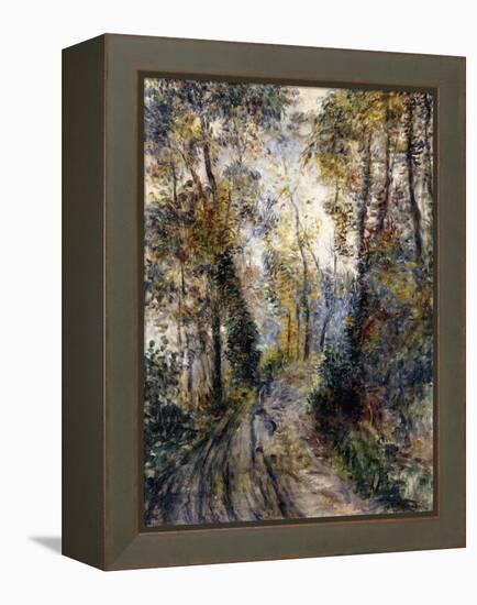 The Forest Path, 1871-Pierre-Auguste Renoir-Framed Premier Image Canvas