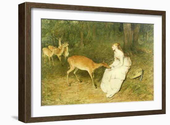 The Forest Pet, 1871-William Quiller Orchardson-Framed Giclee Print