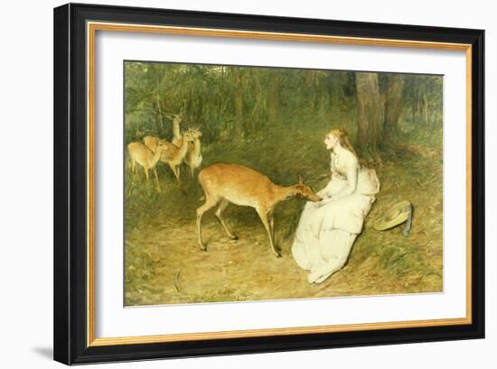 The Forest Pet, 1871-William Quiller Orchardson-Framed Giclee Print