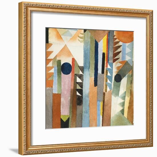 The Forest that Grew from the Seed-Paul Klee-Framed Premium Giclee Print