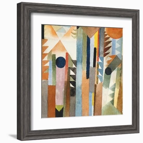 The Forest that Grew from the Seed-Paul Klee-Framed Giclee Print