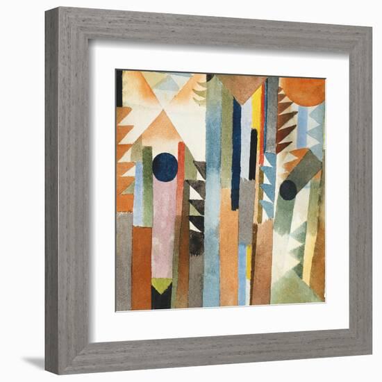 The Forest that Grew from the Seed-Paul Klee-Framed Giclee Print