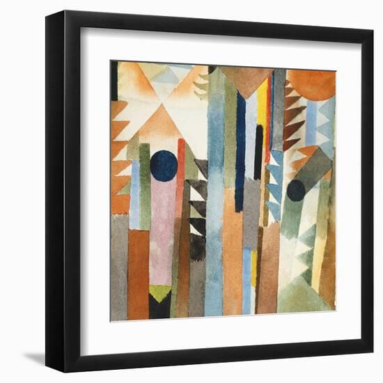 The Forest that Grew from the Seed-Paul Klee-Framed Giclee Print