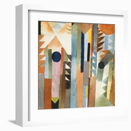 The Forest that Grew from the Seed-Paul Klee-Framed Giclee Print