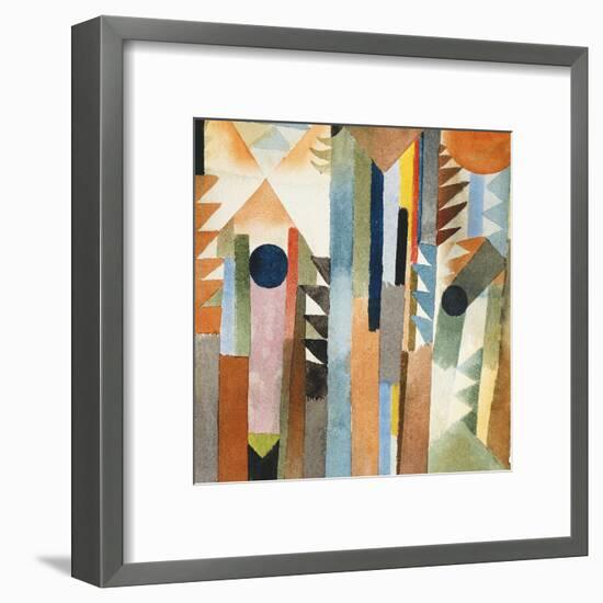 The Forest that Grew from the Seed-Paul Klee-Framed Giclee Print