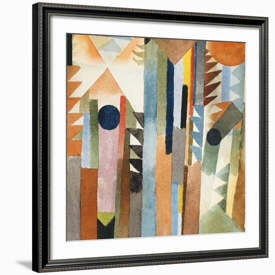 The Forest that Grew from the Seed-Paul Klee-Framed Giclee Print