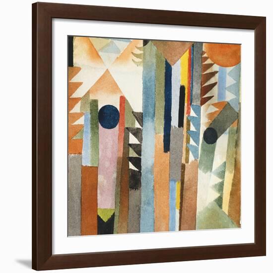 The Forest that Grew from the Seed-Paul Klee-Framed Giclee Print