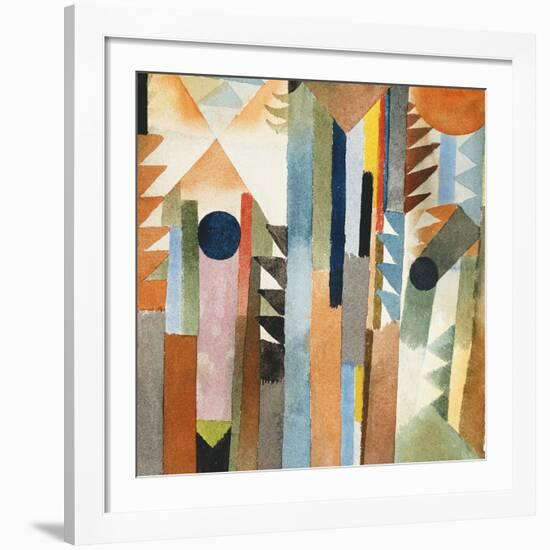 The Forest that Grew from the Seed-Paul Klee-Framed Giclee Print