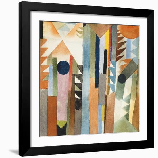 The Forest that Grew from the Seed-Paul Klee-Framed Giclee Print